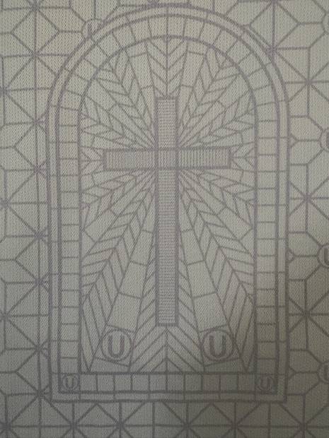 El vitral de cerca
